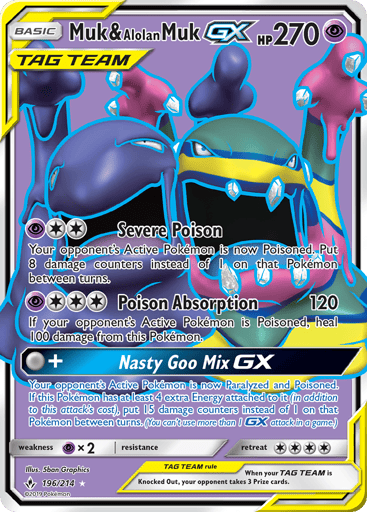 Muk & Alolan Muk-GX Price – Unbroken Bonds #61/214