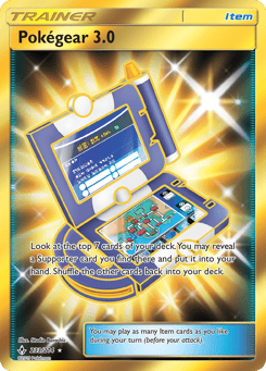 Gold Pokémon Cards — Pokégear 3.0