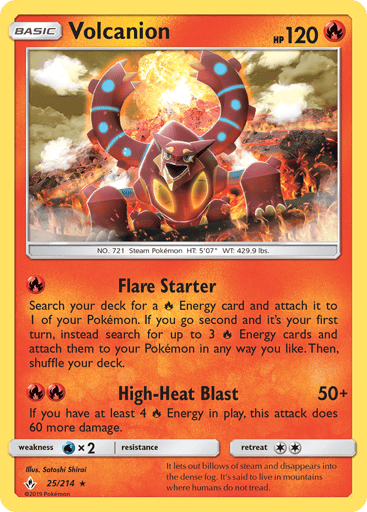 Volcanion — Unbroken Bonds #25