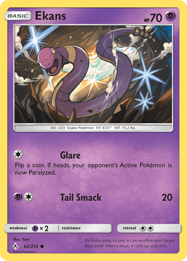 Ekans — Unbroken Bonds #62
