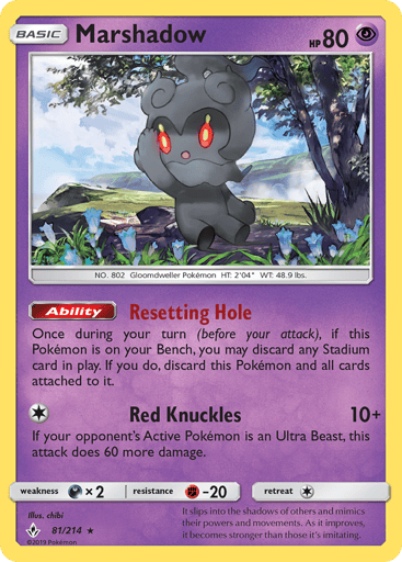 Marshadow — Unbroken Bonds #81