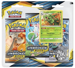 Unbroken Bonds 3-Pack Blister - Sceptile