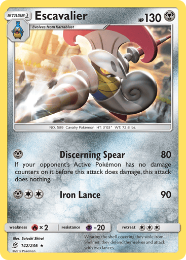Escavalier — Unified Minds #142