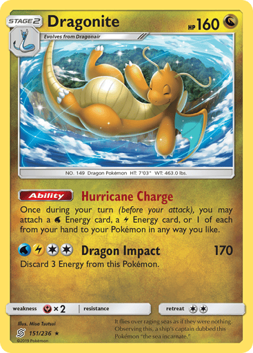 Dragonite — Unified Minds #151