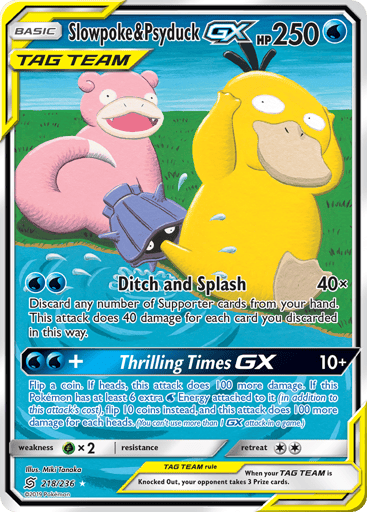 Slowpoke & Psyduck-GX — Unified Minds #218