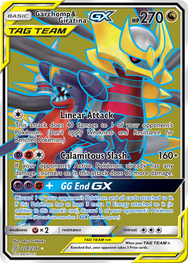 Garchomp & Giratina-GX — Unified Minds #228