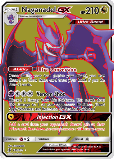 Naganadel-GX — Unified Minds #230
