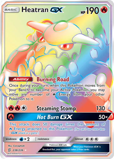 Heatran-GX — Unified Minds #238