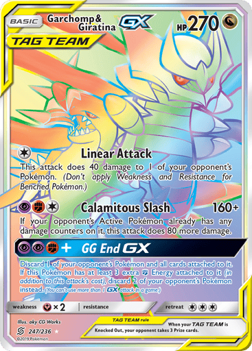 Garchomp & Giratina-GX — Unified Minds #247