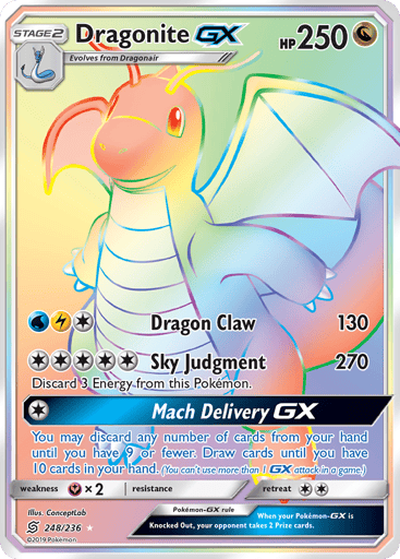 Dragonite-GX — Unified Minds #248