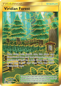 Gold Pokémon Cards — Viridian Forest