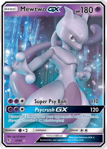 Mewtwo-GX — Hidden Fates #31