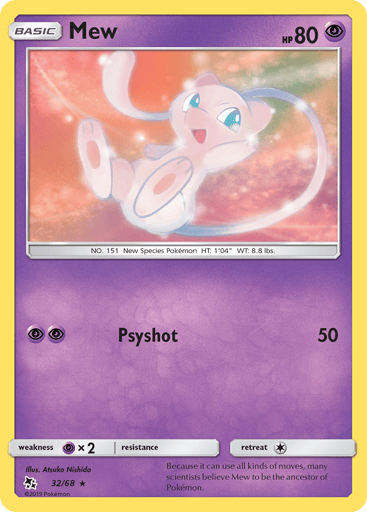 Mew — Hidden Fates #32