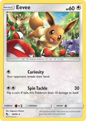 Eevee — Hidden Fates #48