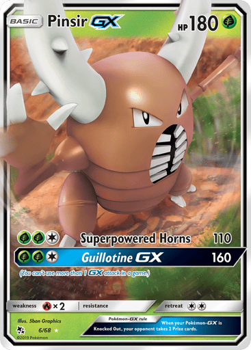Pinsir-GX — Hidden Fates #6