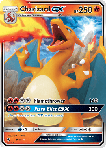 Charizard-GX — Hidden Fates #9