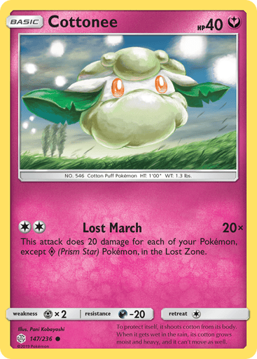 Cottonee — Cosmic Eclipse #147