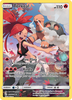 Gold Pokémon Cards — Torkoal