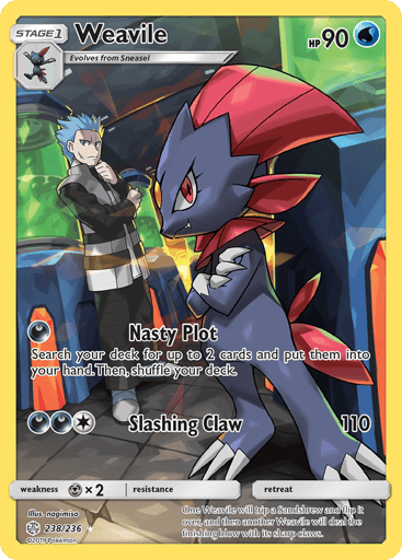 Weavile — Cosmic Eclipse #238