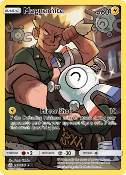 Gold Pokémon Cards — Magnemite