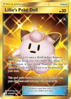 Gold Pokémon Cards — Lillie's Poké Doll