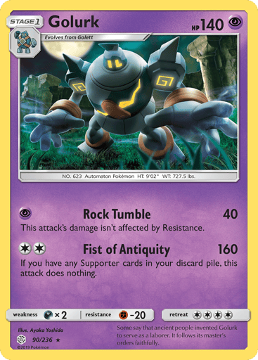 Golurk — Cosmic Eclipse #90