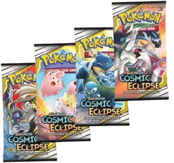 Cosmic Eclipse Booster Pack Art Bundle (Set of 4)