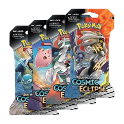 Cosmic Eclipse Sleeved Booster Pack Art Bundle (Set of 4)