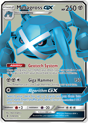 Metagross-GX — Guardians Rising #139
