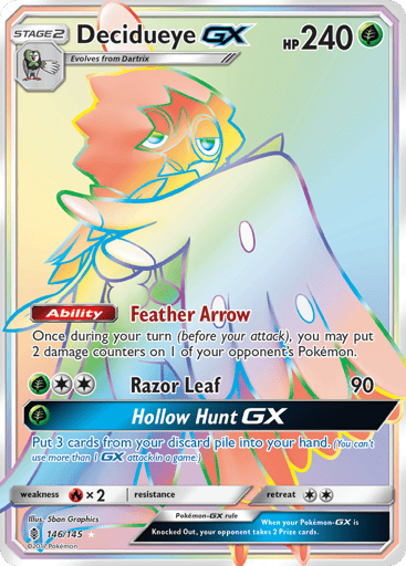 Decidueye-GX — Guardians Rising #146