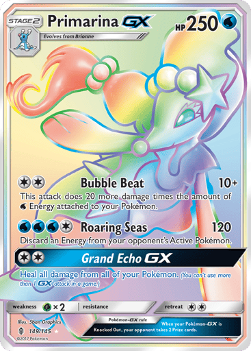 Primarina-GX — Guardians Rising #149