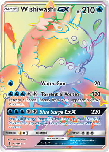 Wishiwashi-GX — Guardians Rising #151