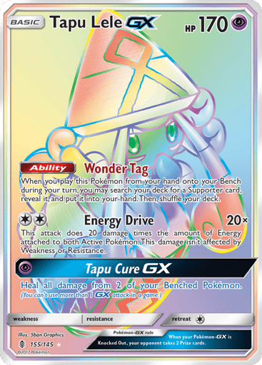 Tapu Lele-GX — Guardians Rising #155