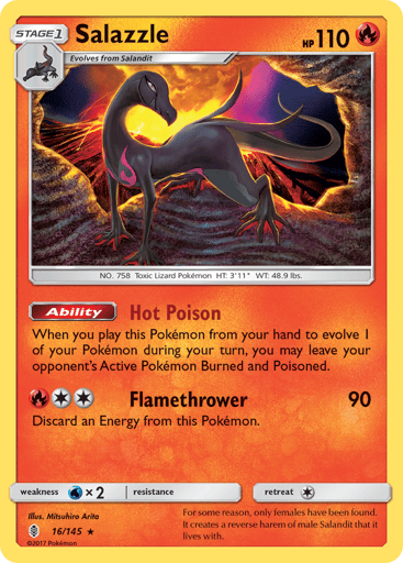 Salazzle — Guardians Rising #16
