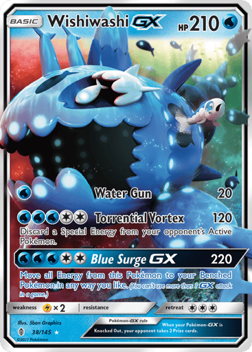 Wishiwashi-GX — Guardians Rising #38