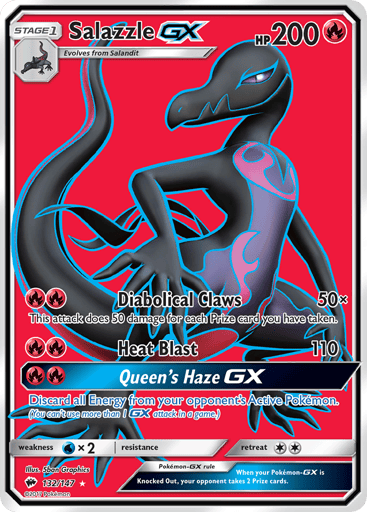 Salazzle-GX Price – Burning Shadows #25/147 | CardTrack
