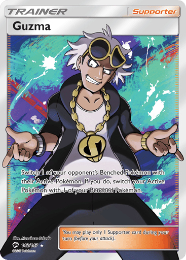 Guzma — Burning Shadows #143
