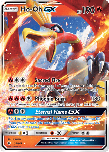 Ho-Oh-GX — Burning Shadows #21