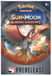 Burning Shadows Prerelease Kit