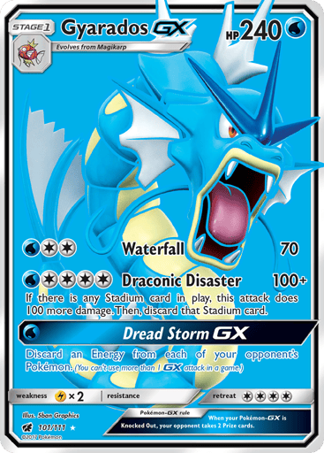 Gyarados-GX — Crimson Invasion #101