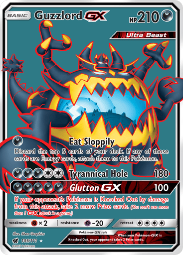 Guzzlord-GX — Crimson Invasion #105