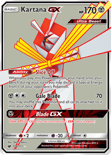 Kartana-GX — Crimson Invasion #106