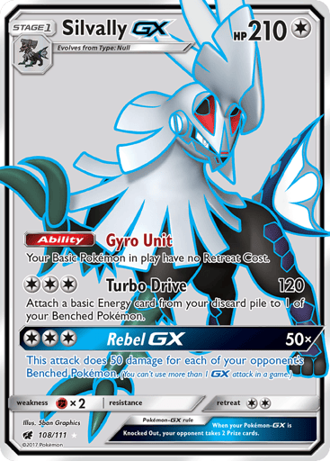 Silvally-GX — Crimson Invasion #108