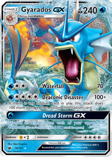 Gyarados-GX — Crimson Invasion #18
