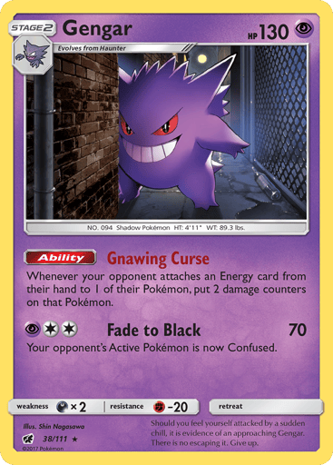 Gengar — Crimson Invasion #38