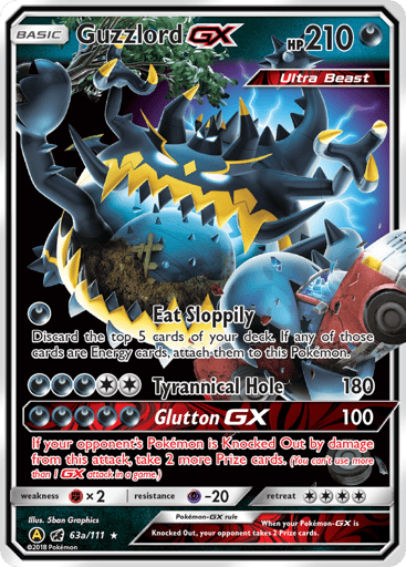 Guzzlord-GX — Crimson Invasion #63a