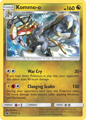 Kommo-o — Crimson Invasion #77