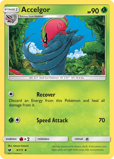 Accelgor — Crimson Invasion #9