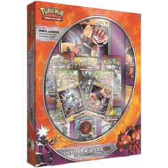 Crimson Invasion Ultra Beasts GX Premium Collection - Buzzwole GX & Xurkitree GX