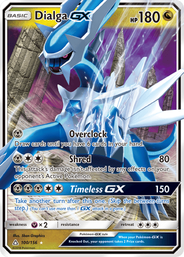 Dialga-GX — Ultra Prism #100